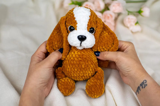 Crochet Dog Pattern – Amigurumi Puppy Toy, Easy Crochet Tutorial